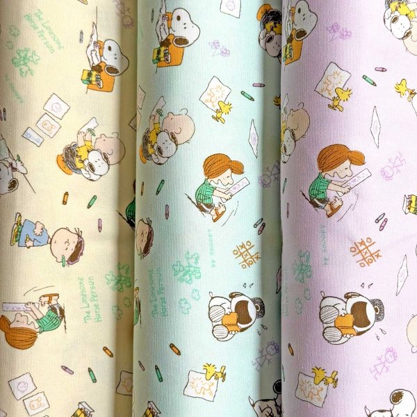 Photo3: 【1米 價格】🟣日本製｜💢 非 現貨｜🇯🇵 日本製｜100% 棉 ~ 牛津布｜史努比 PEANUTS Snoopy｜2026年 1月 (3)