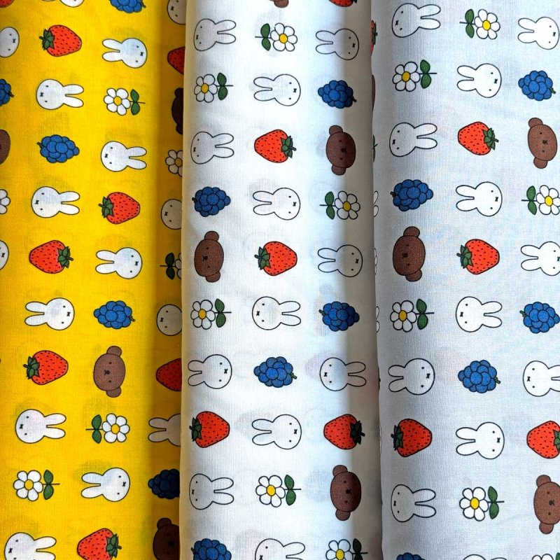 Photo4: 【1米 價格】🟣日本製｜💢 非 現貨｜100% 棉 ~ 薄｜Miffy｜2026年 1月 (4)