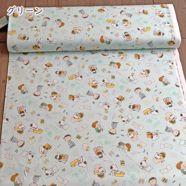 Photo6: 【1米 價格】🟣日本製｜💢 非 現貨｜🇯🇵 日本製｜100% 棉 ~ 牛津布｜史努比 PEANUTS Snoopy｜2026年 1月 (6)