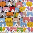 Photo1: 【1米 價格】🟤日本製｜💢 非 現貨｜100% 棉 ~ 牛津布｜動物 貓｜2026年 1月 (1)
