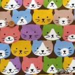 Photo5: 【1米 價格】🟤日本製｜💢 非 現貨｜100% 棉 ~ 牛津布｜動物 貓｜2026年 1月 (5)