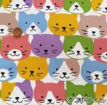 Photo4: 【1米 價格】🟤日本製｜💢 非 現貨｜100% 棉 ~ 牛津布｜動物 貓｜2026年 1月 (4)