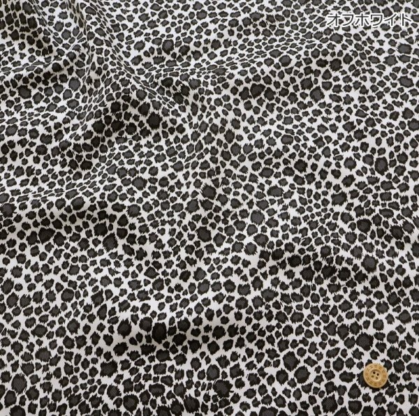 Photo2: 【1米 價格】🟤日本製｜💢 非 現貨｜100% 棉 ~ 斜紋布｜動物 豹紋｜2026年 1月 (2)