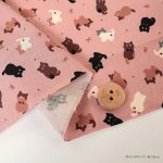 Photo6: 【1米 價格】🔴日本製｜💢 非 現貨｜100% 棉 ~ 薄棉｜可愛小貓 動物｜2026年 1月 (6)