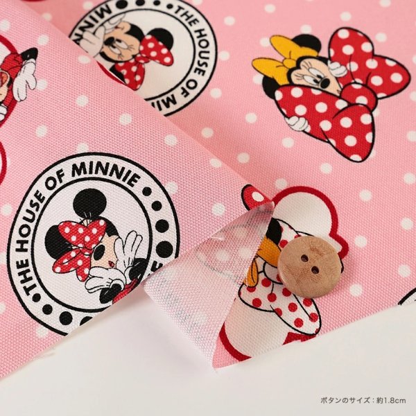 Photo2: 【1米 價格】🔴日本製｜💢 非 現貨｜100% 棉 ~ 牛津布｜Disney 米妮老鼠 Minnie Mouse｜2026年 1月 (2)