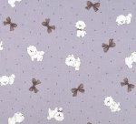 Photo5: 【1米 價格】🟥日本製｜💢 非 現貨｜100% 棉 ~ 薄棉｜動物 Bichon 比熊犬｜2026年 2月 (5)