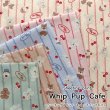 Photo1: 【1米 價格】🟤日本製｜💢 非 現貨｜100% 棉 ~ 薄棉｜Whip Pup Cafe 動物 貴賓犬、雪納瑞犬、約克夏梗、西施犬、馬爾濟斯犬｜2026年 2月 (1)