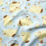Photo3: 【1米 價格】🔵日本製｜💢 非 現貨｜100% 棉 ~ 牛津布｜sanrio 布丁狗 Pom Pom Purin｜2026年 2月 (3)