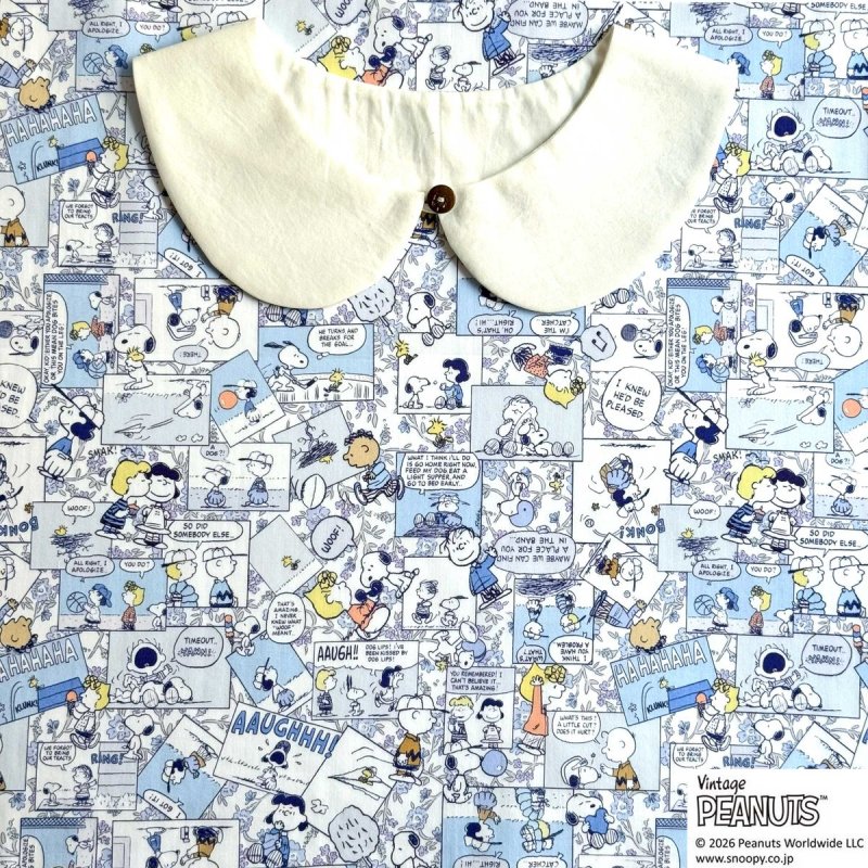 Photo3: 【1米 價格】🟣日本製｜💢 非 現貨｜100% 棉 ~ Liberty 柔軟的質地、輕盈｜Peanuts Collection Vol.3 漫畫宇宙｜2026年 2月 (3)