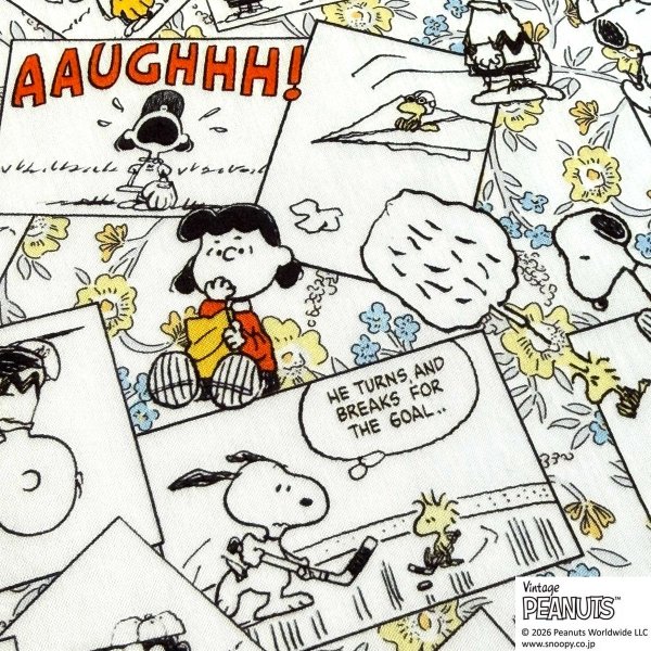 Photo1: 【1米 價格】🟣日本製｜💢 非 現貨｜100% 棉 ~ Liberty 柔軟的質地、輕盈｜Peanuts Collection Vol.3 漫畫宇宙｜2026年 2月 (1)