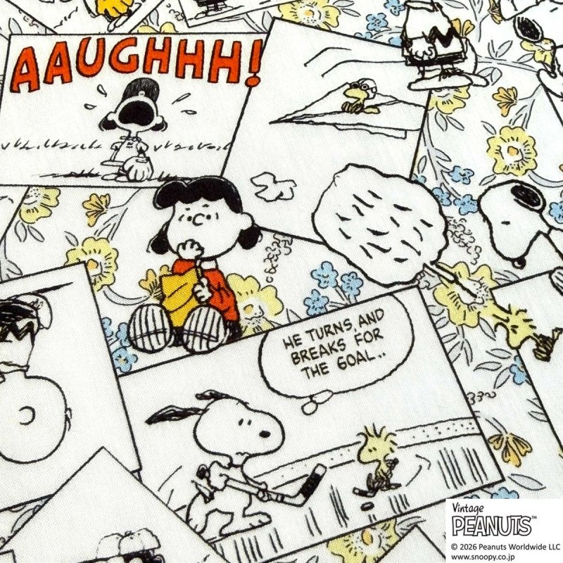 Photo1: 【1米 價格】🟣日本製｜💢 非 現貨｜100% 棉 ~ Liberty 柔軟的質地、輕盈｜Peanuts Collection Vol.3 漫畫宇宙｜2026年 2月 (1)