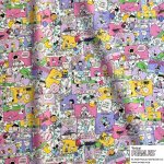 Photo2: 【1米 價格】🟣日本製｜💢 非 現貨｜100% 棉 ~ Liberty 柔軟的質地、輕盈｜Peanuts Collection Vol.3 漫畫宇宙｜2026年 2月 (2)