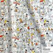 Photo2: 【1米 價格】🟣日本製｜💢 非 現貨｜100% 棉 ~ Liberty 柔軟的質地、輕盈｜Peanuts Collection Vol.3 漫畫宇宙｜2026年 2月 (2)