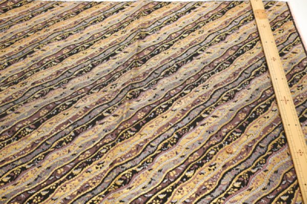 Photo3: 【1米 價格】🟡日本製｜💢 非 現貨｜西陣織 金襴｜和風 和柄 日式 斜條紋 (3)