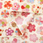 Photo8: 【1米 價格】🟡日本製｜💢 非 現貨｜100% 棉 ~ 薄棉｜日式 和風 花朵 櫻花｜2026年 2月 (8)