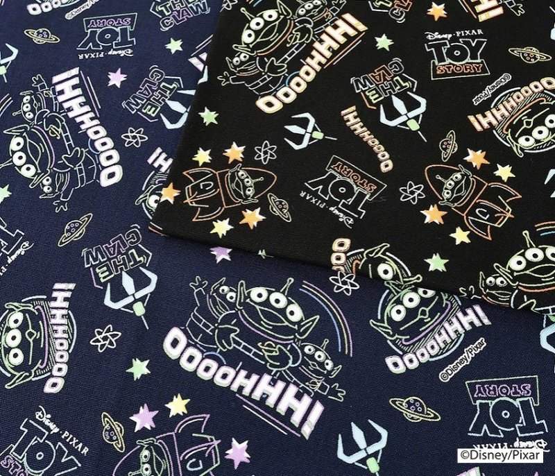 Photo1: 【1米 價格】🔴日本製｜💢 非 現貨｜100% 棉 ~ 牛津布｜Disney 三眼仔 Toy Story 反斗奇兵｜2026年 (1)