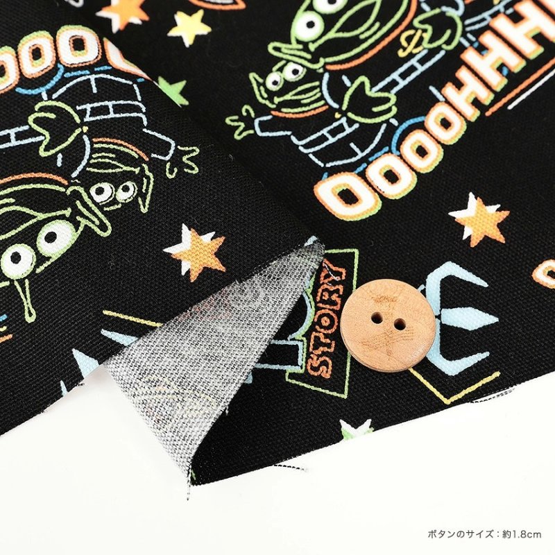 Photo5: 【1米 價格】🔴日本製｜💢 非 現貨｜100% 棉 ~ 牛津布｜Disney 三眼仔 Toy Story 反斗奇兵｜2026年 (5)