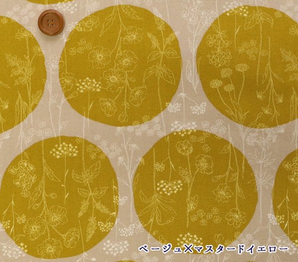 Photo3: 【1米 價格】🟤日本製｜💢 非 現貨｜100% 棉 ~ 牛津布｜花卉小夜曲 波點圖案｜2026年 (3)