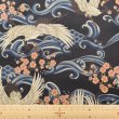 Photo3: 【1米 價格】🟡日本製｜💢 非 現貨｜100% 棉 ~ 薄棉｜和風 日式 櫻花和鶴｜2026年 (3)