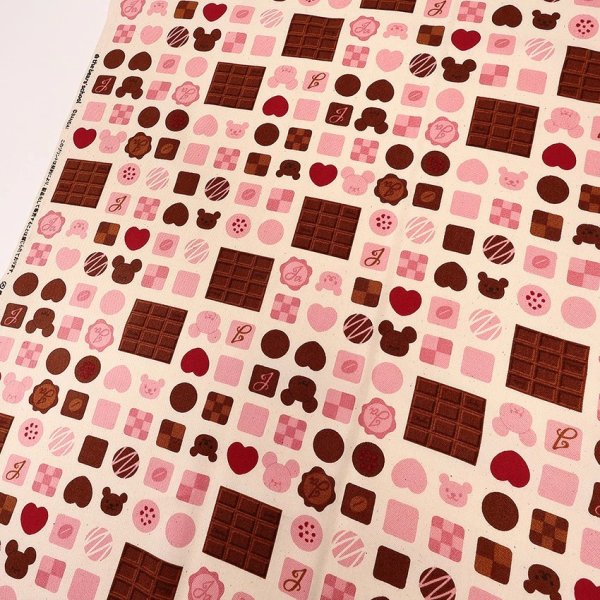 Photo4: 【1米 價格】🔴日本製｜💢 非 現貨｜🇯🇵 日本製｜100% 棉 ~ 牛津布｜The Bears' School 小熊學校｜2026年 3月 (4)