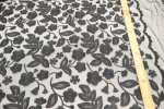 Photo6: 【1米 價格】🟡日本製｜💢 非 現貨｜100% Polyester ~ 薄紗｜剌繡 花朵｜2026年 (6)