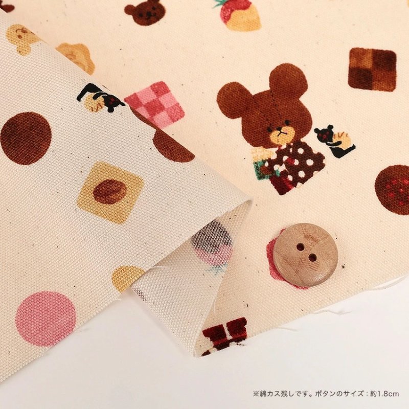 Photo4: 【1米 價格】🔴日本製｜💢 非 現貨｜100% 棉 ~ 牛津布｜The Bears' School 小熊學校｜2026年 3月 (4)