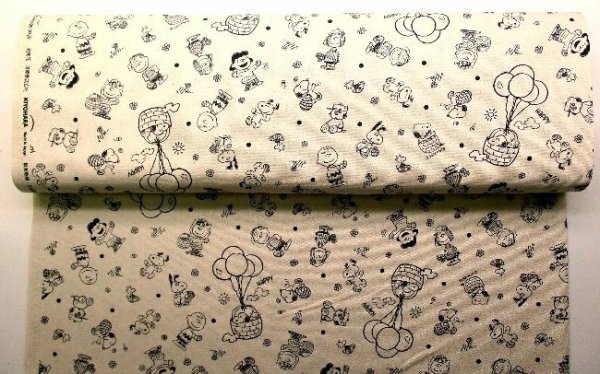 Photo2: 【1米 價格】🔵日本製｜💢 非 現貨｜🇯🇵 日本製｜100% 棉 ~ 牛津布｜Peanuts Snoopy｜2026年 3月 (2)