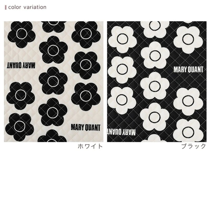 Photo2: 【日本選物｜預訂商品（約15–20日到貨）】🔴日本製｜絎縫 車棉布｜MARY QUANT 雛菊 花朵｜2026年 (2)