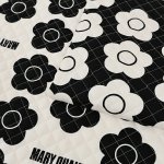Photo1: 【日本選物｜預訂商品（約15–20日到貨）】🔴日本製｜絎縫 車棉布｜MARY QUANT 雛菊 花朵｜2026年 (1)