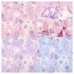 Photo1: 👍🏻夏日小童裙推薦布【日本選物｜預訂商品（約15–20日到貨）】🟥日本製｜100% 棉｜貝殼、愛心、絲帶、星星和玫瑰｜2026年 3月 (1)