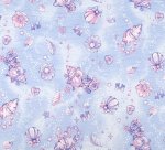 Photo5: 👍🏻夏日小童裙推薦布【日本選物｜預訂商品（約15–20日到貨）】🟥日本製｜100% 棉｜貝殼、愛心、絲帶、星星和玫瑰｜2026年 3月 (5)