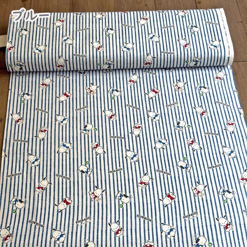 Photo6: 💕屬於大人用嘅可愛【日本選物｜預訂商品（約15–20日到貨）】🟣日本製｜100% 棉 ~ 牛津布｜Pochacco PC狗 卡通｜2026年｜附【👖成人 寬鬆褲 建議用量】 (6)