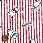 Photo5: 💕屬於大人用嘅可愛【日本選物｜預訂商品（約15–20日到貨）】🟣日本製｜100% 棉 ~ 牛津布｜Pochacco PC狗 卡通｜2026年｜附【👖成人 寬鬆褲 建議用量】 (5)