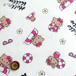 Photo8: 💕Hello Kitty 控【日本選物｜預訂商品（約15–20日到貨）】🟣日本製｜100% 棉 ~ 牛津布｜Sanrio Hello Kitty卡通 夏日｜2026年 4月｜💡附 建議用途 (8)