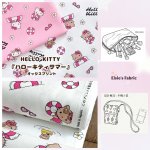 Photo1: 💕Hello Kitty 控【日本選物｜預訂商品（約15–20日到貨）】🟣日本製｜100% 棉 ~ 牛津布｜Sanrio Hello Kitty卡通 夏日｜2026年 4月｜💡附 建議用途 (1)