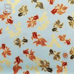 Photo4: 🌸和風感覺滿滿【日本選物｜預訂商品（約15–20日到貨）】🟡日本製｜100% 棉 床單厚度｜百華繚蘭 金魚｜2026年 4月｜附【8款實用建議 及 迷你斜孭袋 建議用布量 參考】 (4)