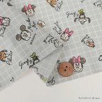 Photo6: 💖 米奇和朋友們【日本選物｜預訂商品（約15–20日到貨）】🔴日本製｜100% 棉 ~ 床單厚度｜Disney Mickey Mouse & Friends｜2026年 5月｜ (6)