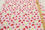 Photo3: 🍉充滿夏天感覺【日本選物｜預訂商品（約15–20日到貨）】🟡日本製｜100% 棉 床單厚度｜西瓜｜2026年 5月｜附【小朋友短褲教學】 (3)