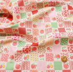 Photo2: 💖可愛拼布風【日本選物｜預訂商品（約15–20日到貨）】🟫日本製｜100% 棉 床單厚度｜可愛拼布風｜2026年 5月 (2)