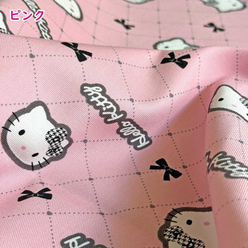 Photo7: 💕Hello Kitty 控【日本選物｜預訂商品（約15–20日到貨）】🟣日本製｜100% 棉 ~ 牛津布｜Sanrio Hello Kitty卡通｜2026年 5月｜💡附 【小朋友簡單連身裙教學】 (7)