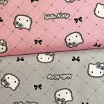 Photo2: 💕Hello Kitty 控【日本選物｜預訂商品（約15–20日到貨）】🟣日本製｜100% 棉 ~ 牛津布｜Sanrio Hello Kitty卡通｜2026年 5月｜💡附 【小朋友簡單連身裙教學】 (2)