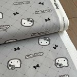 Photo3: 💕Hello Kitty 控【日本選物｜預訂商品（約15–20日到貨）】🟣日本製｜100% 棉 ~ 牛津布｜Sanrio Hello Kitty卡通｜2026年 5月｜💡附 【小朋友簡單連身裙教學】 (3)