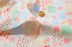 Photo5: 💖可愛拼布風【日本選物｜預訂商品（約15–20日到貨）】🟫日本製｜100% 棉 床單厚度｜可愛拼布風｜2026年 5月 (5)
