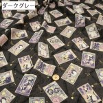 Photo5: 🐱 貓奴注意【日本選物｜預訂商品（約15–20日到貨）】🟢日本製｜100% 棉 床單厚度｜塔羅牌 貓喵｜2026年 5月 (5)