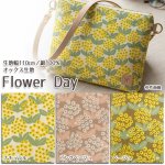 Photo1: 🪻最喜歡花的你【日本選物｜預訂商品（約15–20日到貨）】🟢日本製｜100% 棉 ~ 牛津布｜繡球花 花朵｜2026年 5月｜附💡【旅行收納袋 拉鏈款】簡單做法參考 (1)