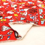 Photo2: 👍🏻適合做幼稚園午睡床墊【日本選物｜預訂商品（約15–20日到貨）】🟡日本製｜絎縫 車棉布｜Sanrio Hello Kitty卡通 混撘款｜2026年 5月｜附【😴幼稚園午睡套裝建議用量】 (2)