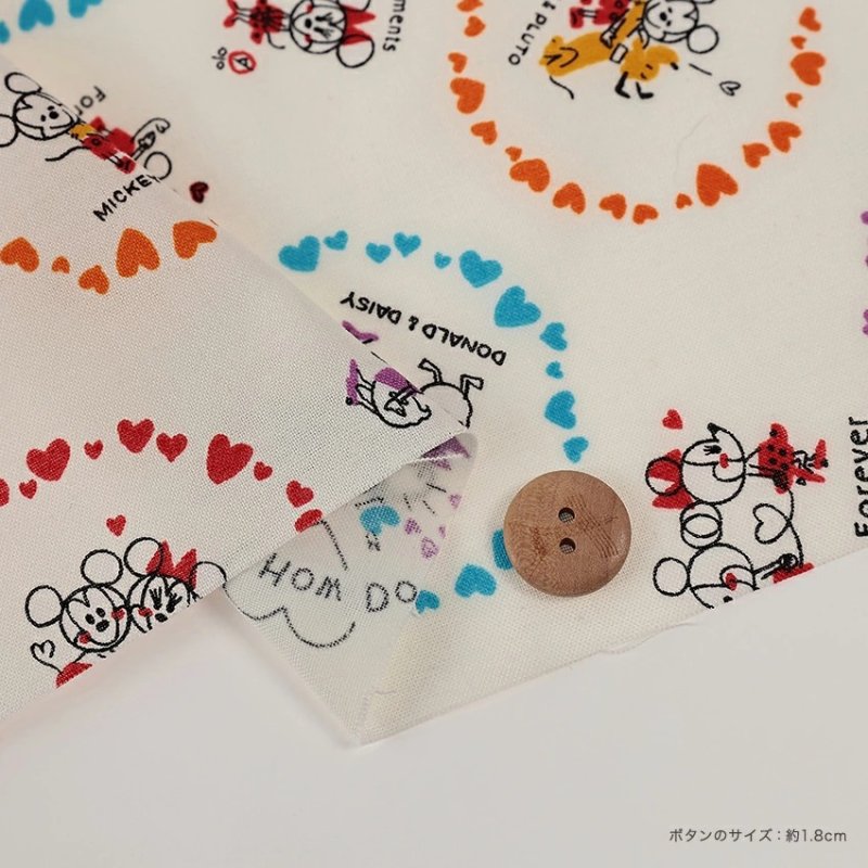 Photo4: 💖 米奇和朋友們【日本選物｜預訂商品（約15–20日到貨）】🔴日本製｜100% 棉 ~ 床單厚度｜Disney Mickey Mouse & Friends｜2026年 6月｜ (4)