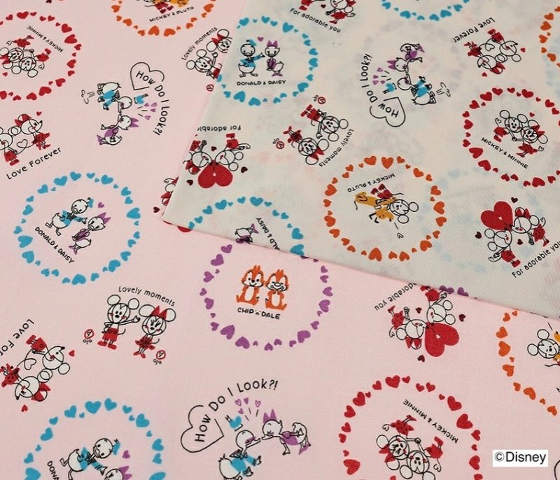 Photo1: 💖 米奇和朋友們【日本選物｜預訂商品（約15–20日到貨）】🔴日本製｜100% 棉 ~ 床單厚度｜Disney Mickey Mouse & Friends｜2026年 6月｜ (1)