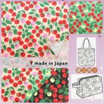 Photo1: 💖帶點復古感【日本選物｜預訂商品（約15–20日到貨）】🟡日本製｜100% 棉 ~ 牛津布｜霓虹番茄｜2026年 6月 (1)