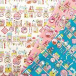 Photo1: 🐱小貓喵【日本選物｜預訂商品（約15–20日到貨）】🟡日本製｜100% 棉 床單厚度｜小貓 縫紉時間到 動物｜2026年 6月 (1)